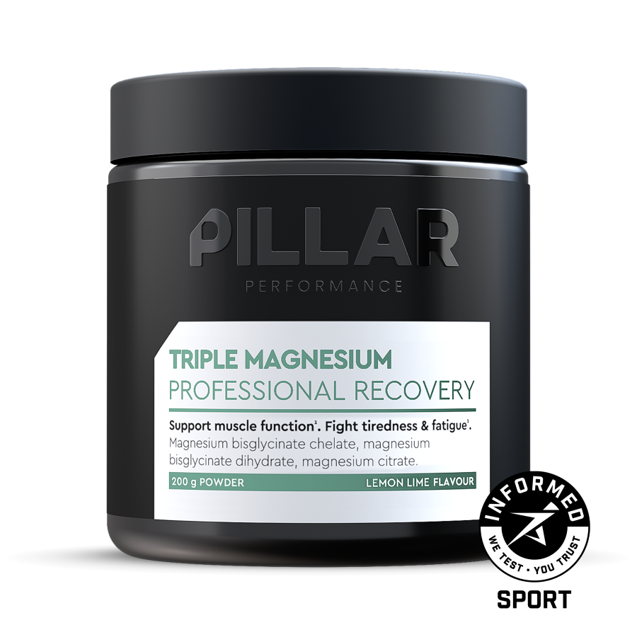 PILLAR Performance Triple Magnesium Powder (200g - 40 servings)